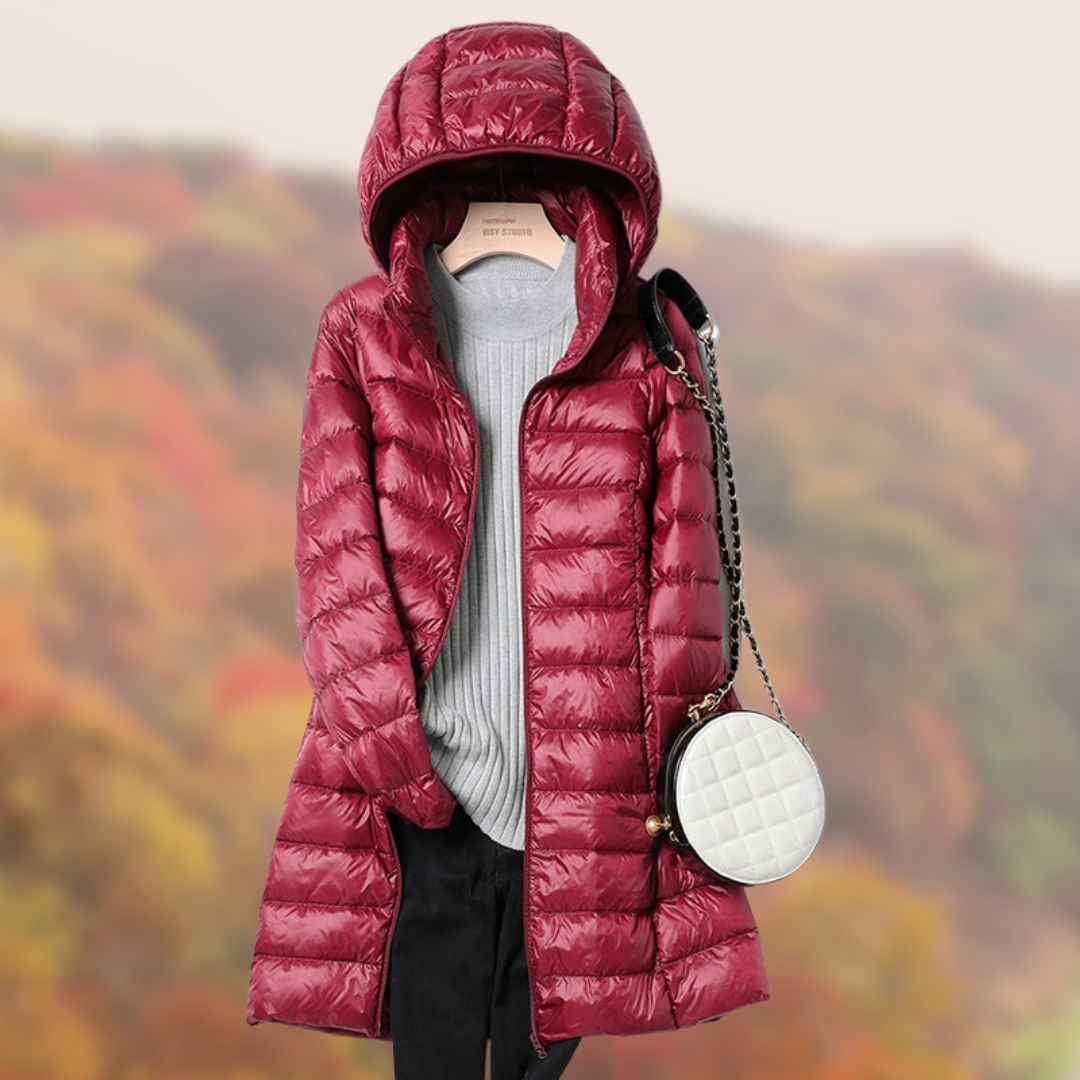 Kuschelige Regenjacke für Damen | Winter