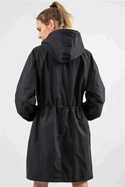 Damen Winterregenjacke | Mit Knöpfen