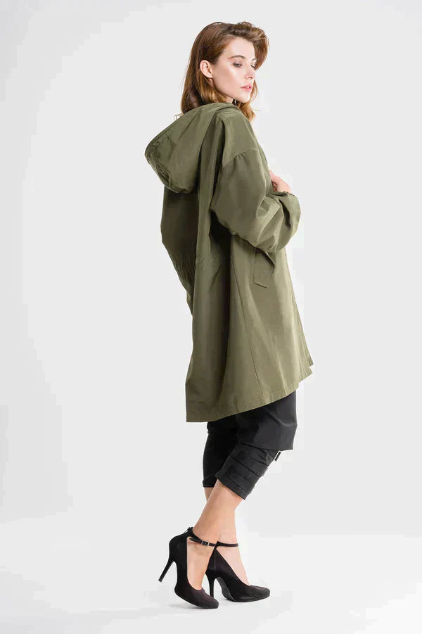 Damen Winterregenjacke | Mit Knöpfen