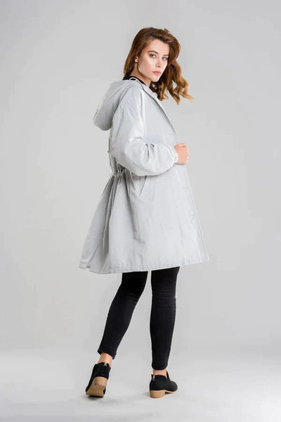 Damen Winterregenjacke | Mit Knöpfen