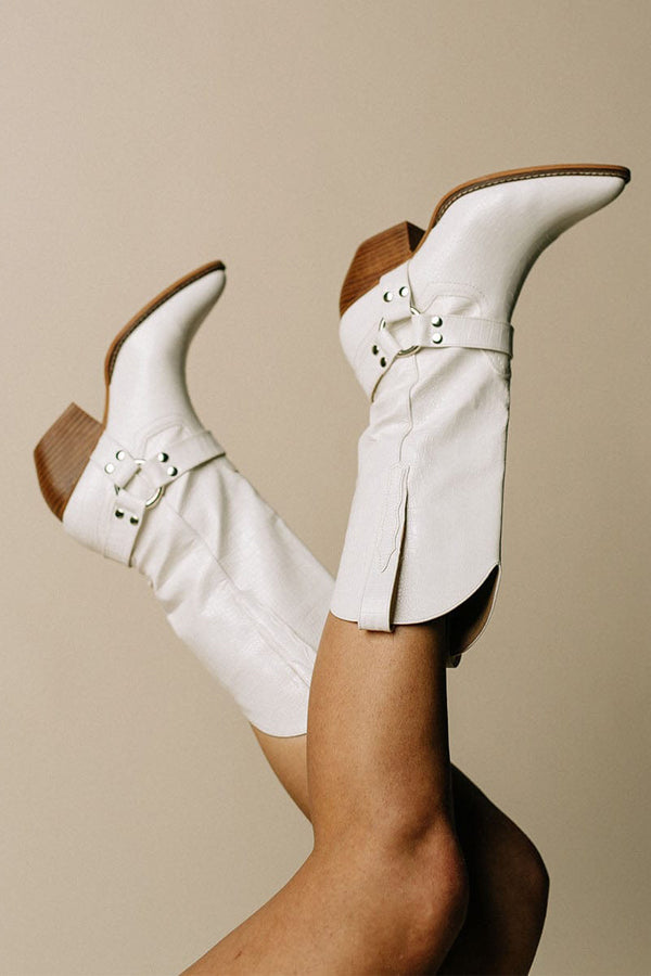 Kniehohe Cowboystiefel für Damen | Westernstil